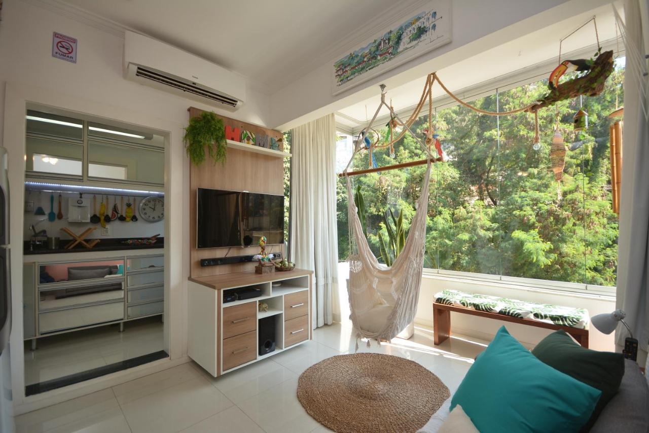 Aconchego E Incrivel Vista Mata Santa Teresa Wi-fi 500mega Apartamento Rio de Janeiro