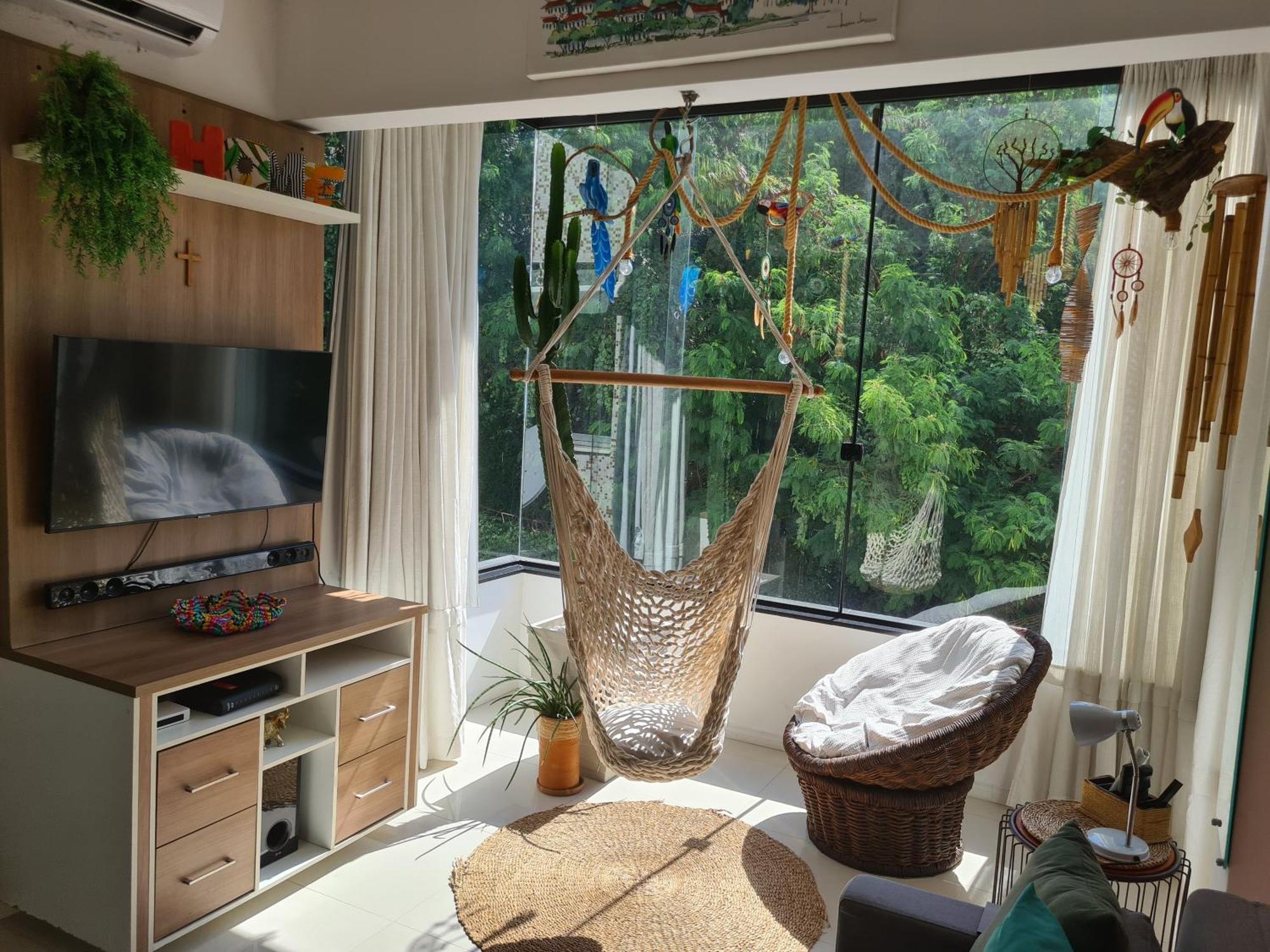 Apartamento Aconchego E Incrivel Vista Mata Santa Teresa Wi-fi 500mega Rio de Janeiro
